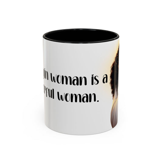 "A Praying Women is A Powerful Woman" Coffee Mug