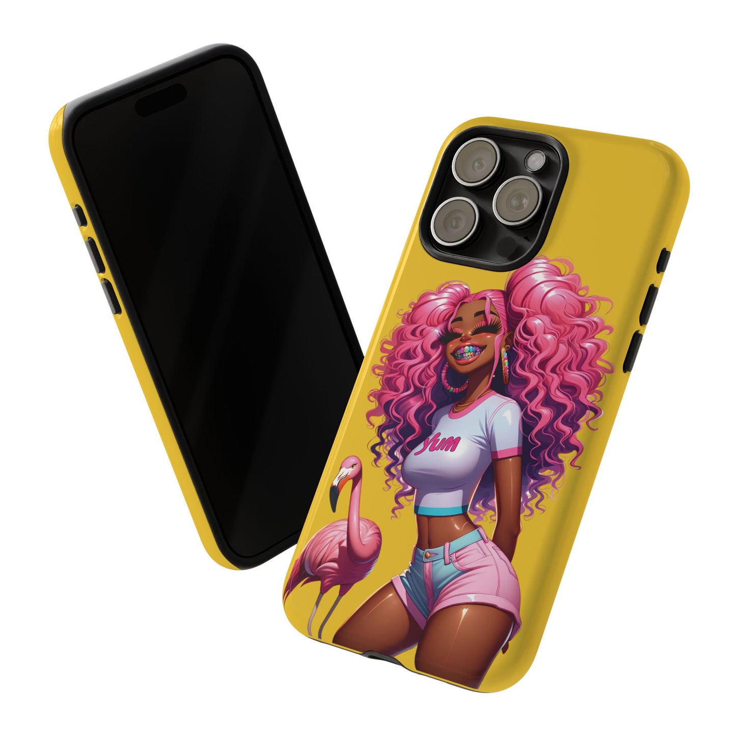 Flamingo Summer, Iphone case