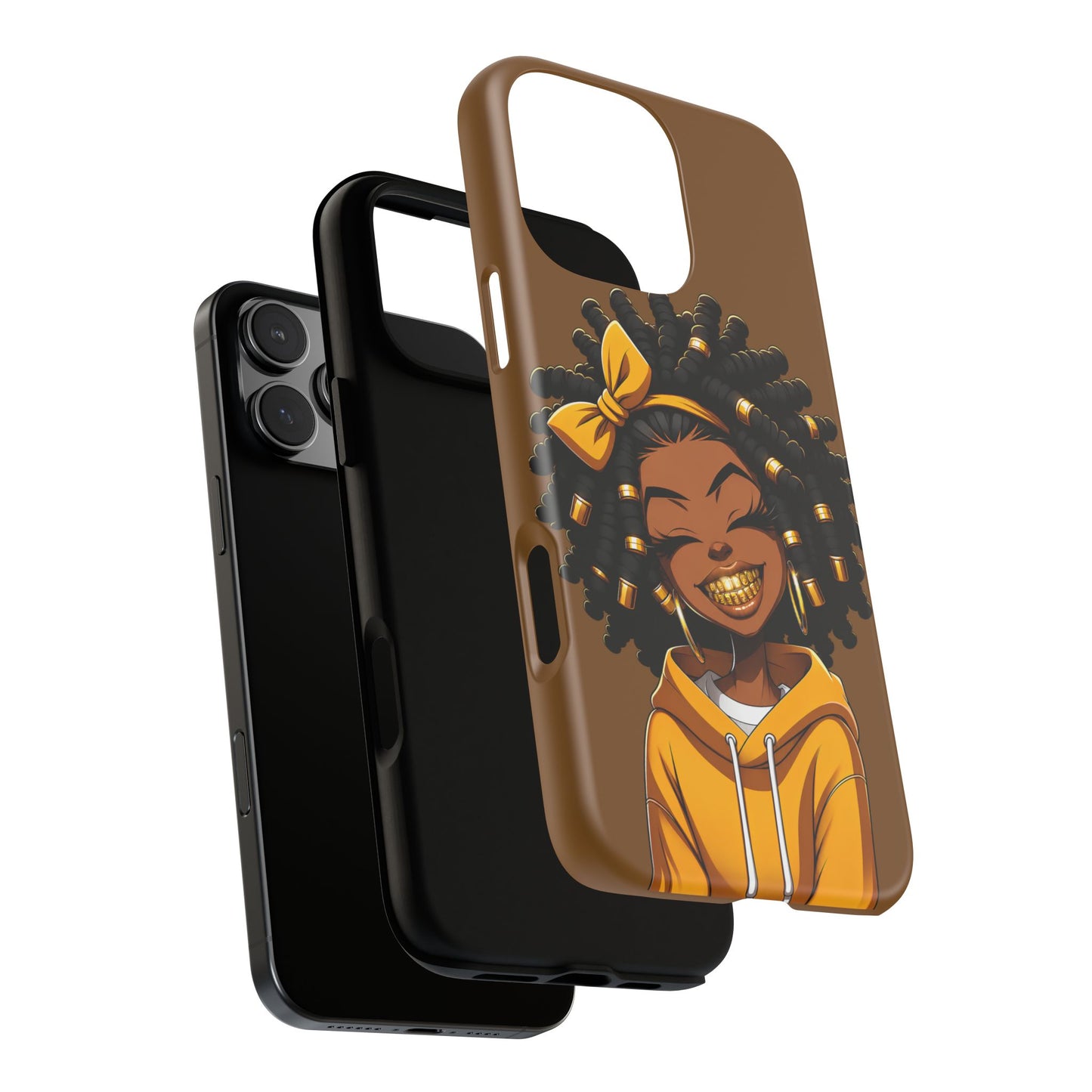 Little brown girl, iPhone Case