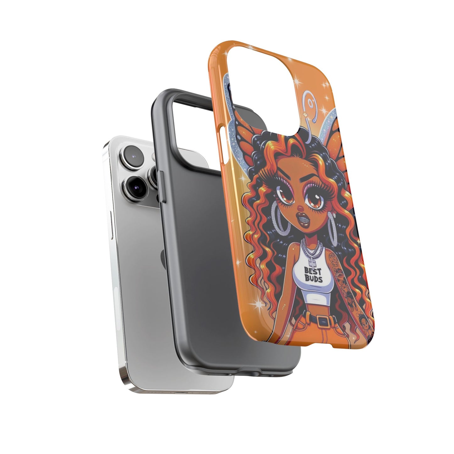 Butterfly lady Iphone case