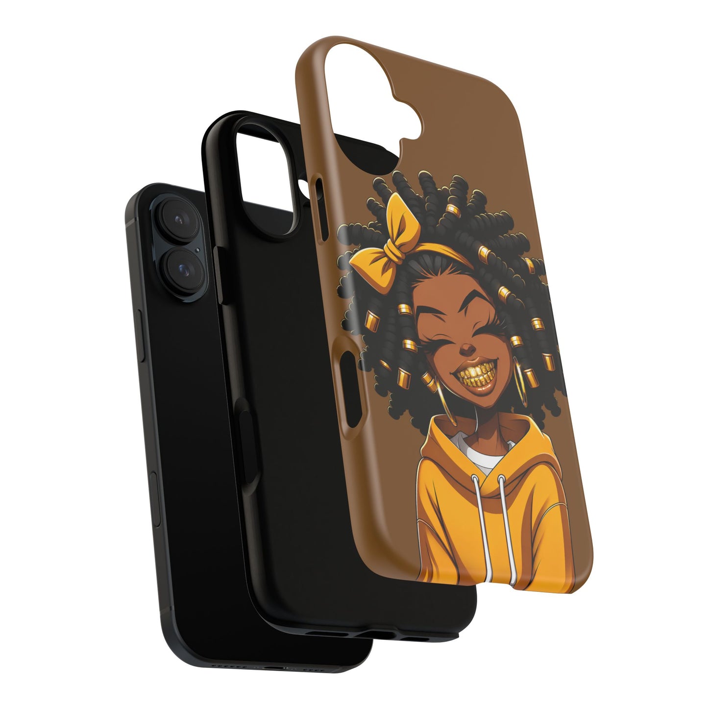 Little brown girl, iPhone Case