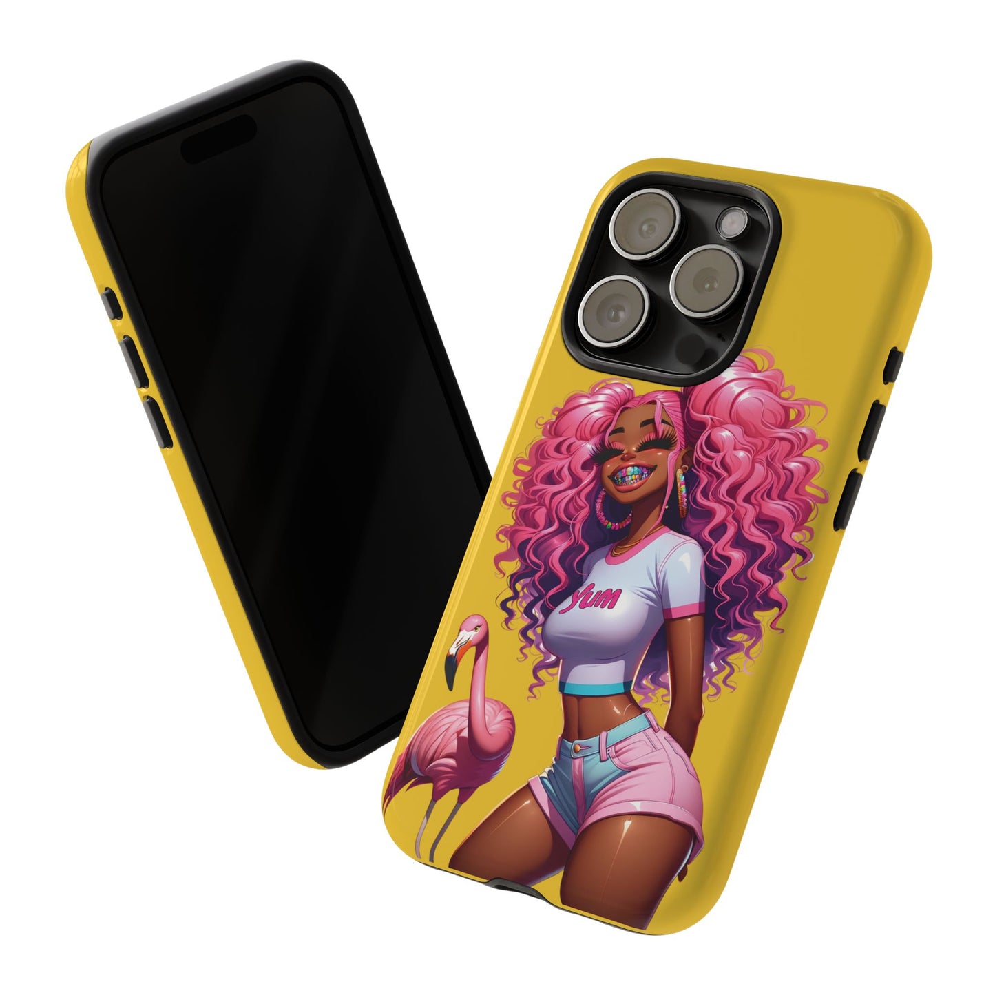 Flamingo Summer, Iphone case