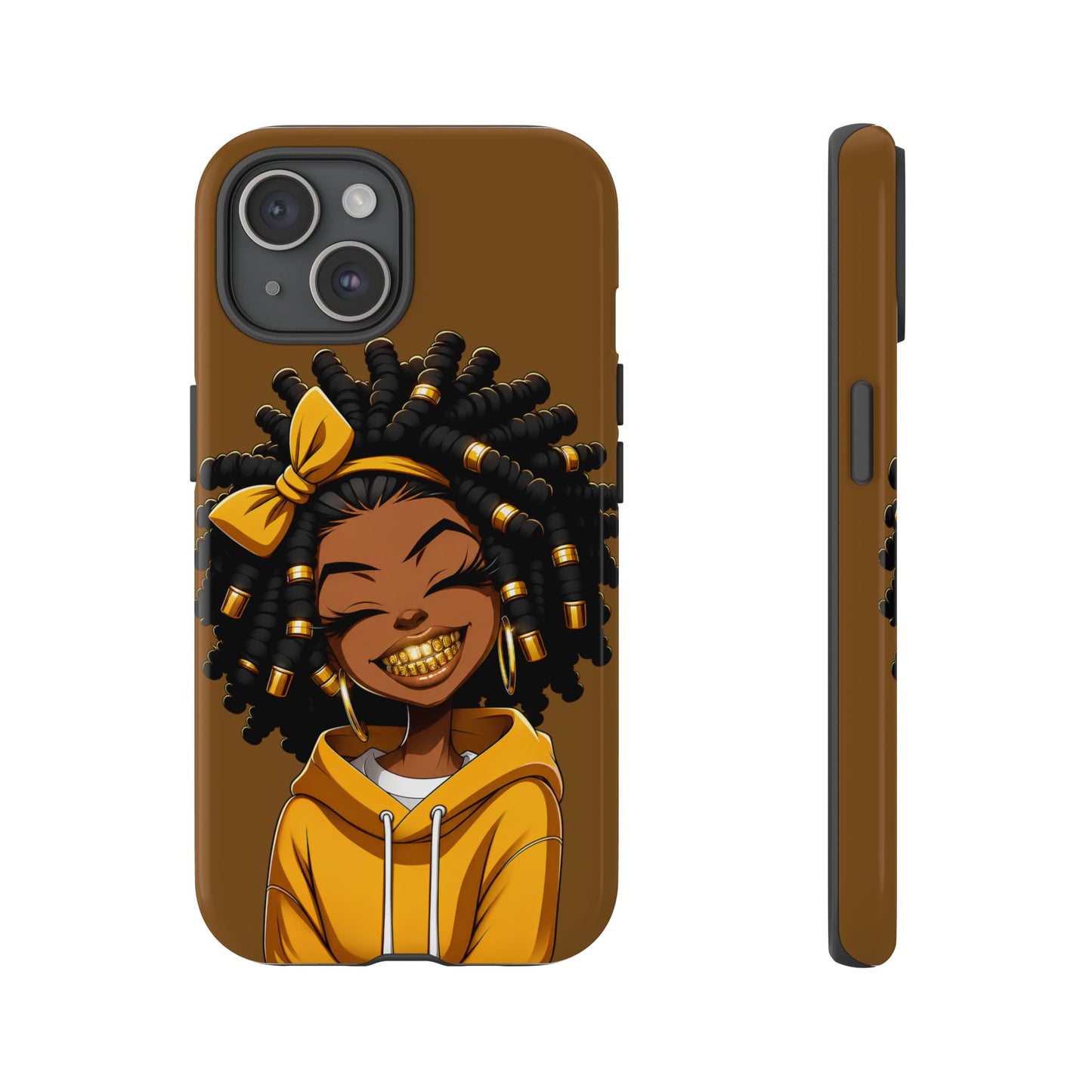 Little brown girl, iPhone Case