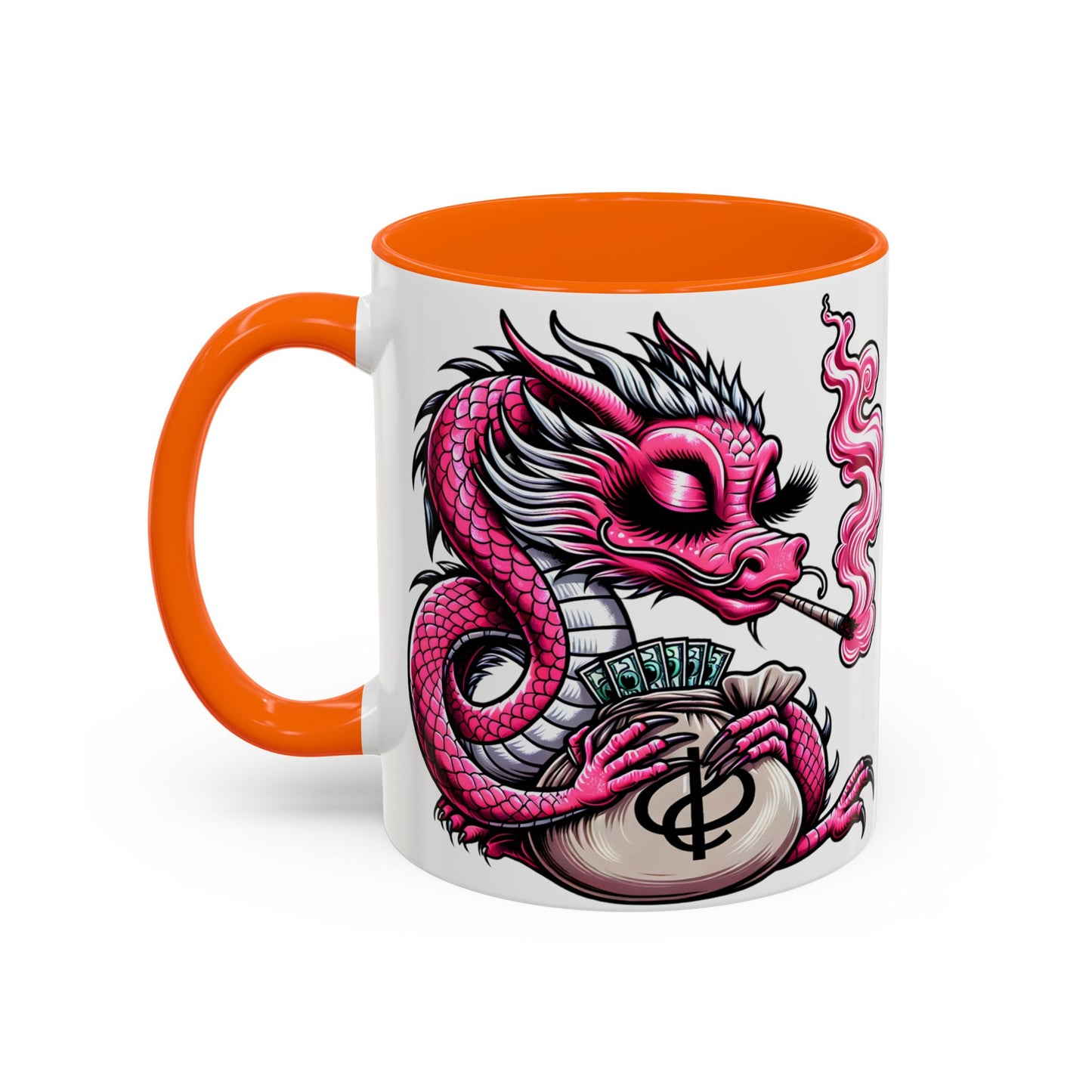Pink Dragon Coffee Mug