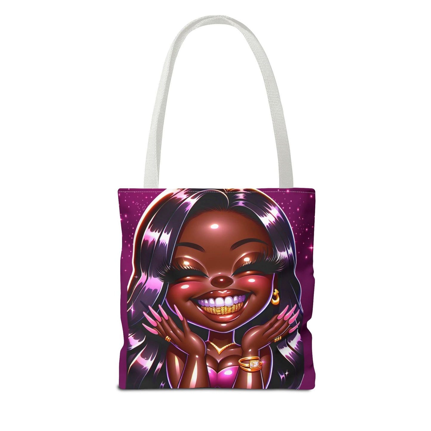 Smiley tote bag