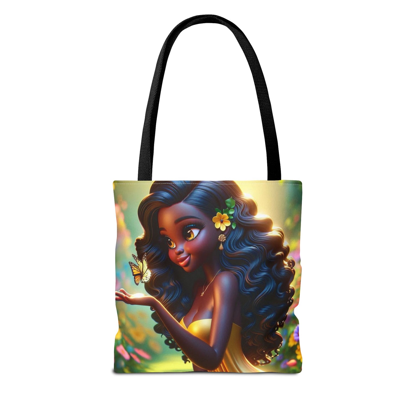 Flower Girl Tote Bag